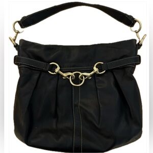 SOLD - COACH HAMPTON MEDIUM SHOULDER BAG - F10205